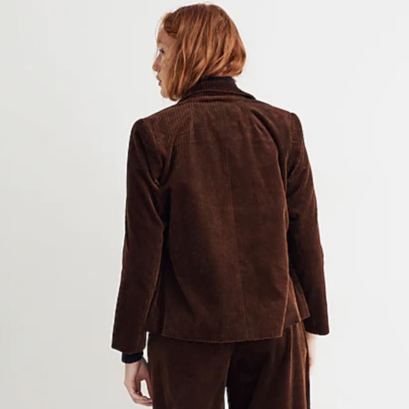 NWT Madewell Corduroy Crop Dorset Blazer Size XXL - Picture 4 of 13